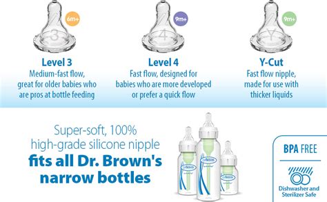 dr browns bottle nipples|Dr. Brown’s Natural Flow® Wide